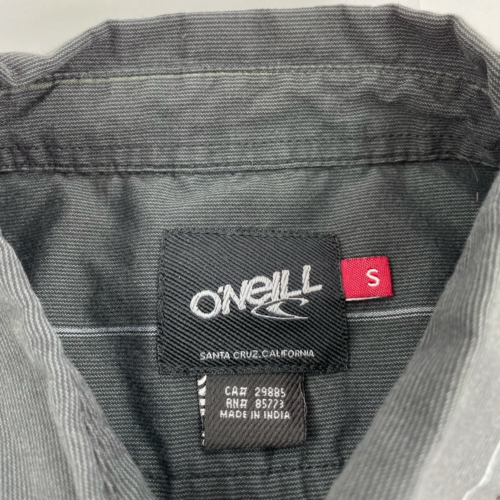 O’Neill s/s striped button shirt Men’s Small - Picture 3 of 12